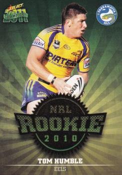 2011 NRL Champions - Rookie 2010 #R37 Tom Humble Front